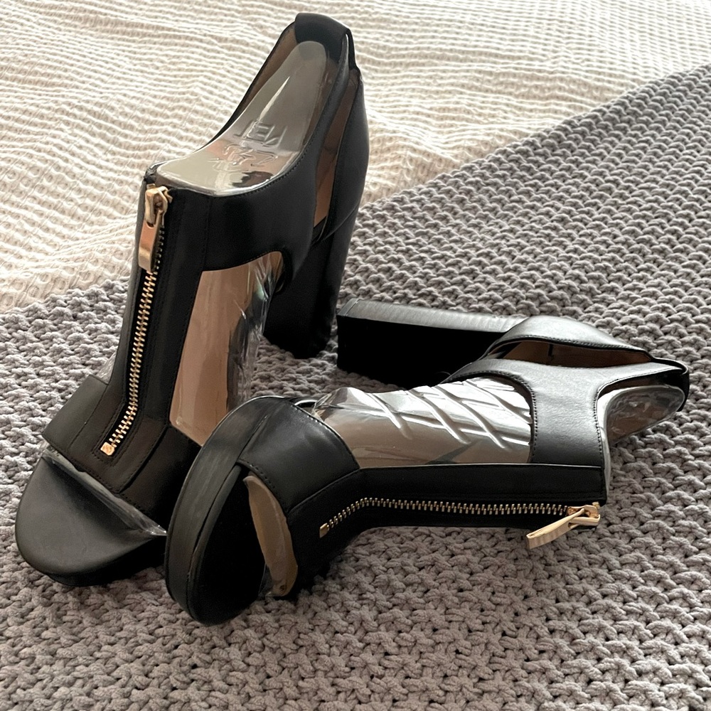 Franco Sarto black heels